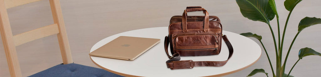 genuine leather briefcase bags