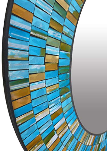 Round Mosaic Mirror By Home Gift Warehouse